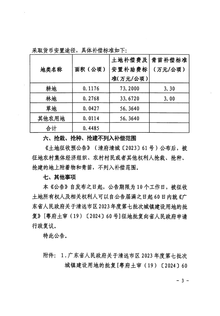 清遠(yuǎn)市區(qū)2023年度第七批次城鎮(zhèn)建設(shè)用地征收土地公告（清府清城[2024]36號）_頁面_3.jpg